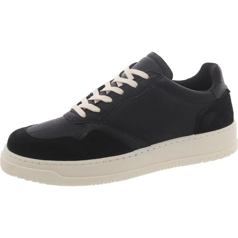 Barker Mens Faux Leather Lace-Up Casual And Fashion Sneakers Comfortable Derby Style  