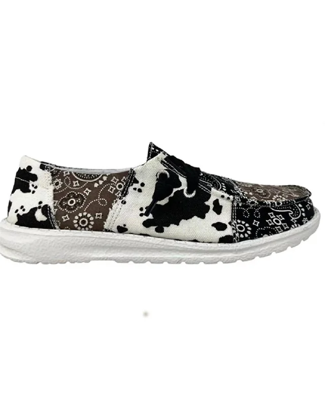 Barn Sneaker In Black British Gentleman Oxford Style  