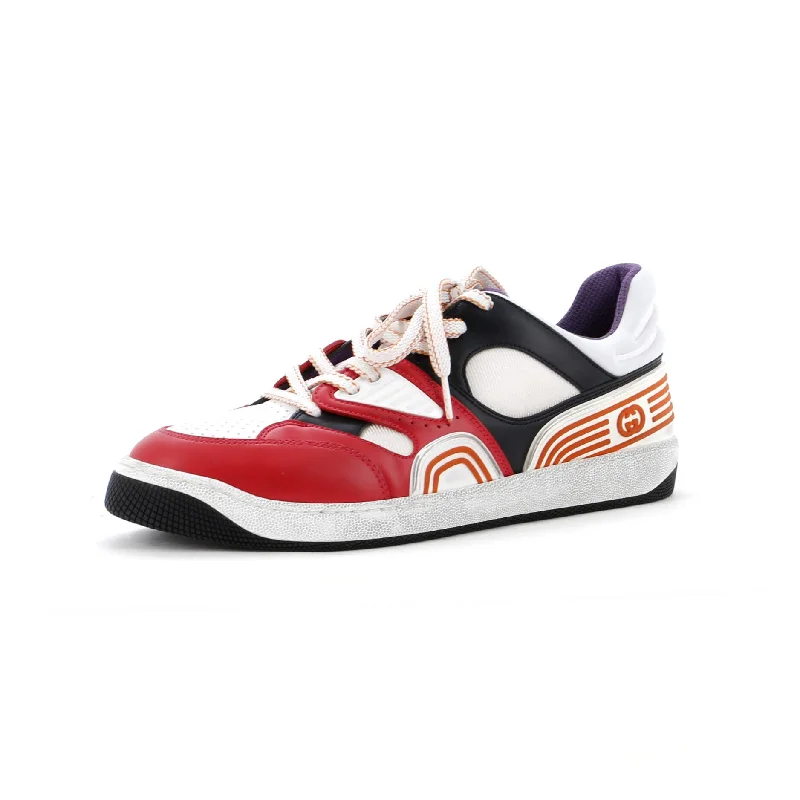 Basket Low-Top Sneakers Demetra with Fabric Retro Plimsoll Style  