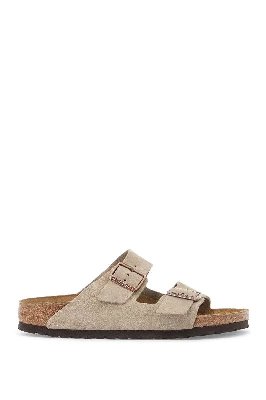 Birkenstock Arizona Slides Narrow Fit Retro Plimsoll Style  