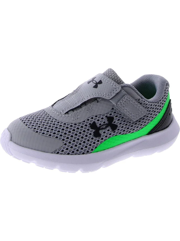BNF Surge 3 AC Girls Toddler Lifestyle Athletic and Training Shoes Metallic Trim Shoe Design  