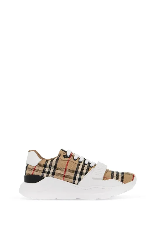 Burberry Check Fabric Sneakers Tech - Inspired Sneaker Look  