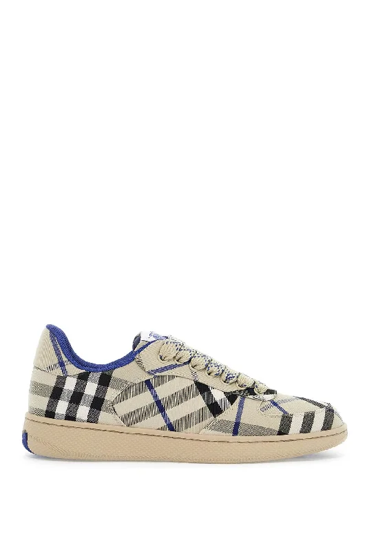 Burberry Terrace Check Sneakers Hip - Hop Sneaker Style  