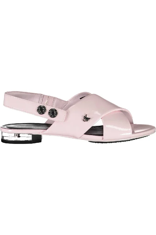 Calvin Klein  Polyethylene Women Women's Sandal Waterproof Hiking Boot Design  