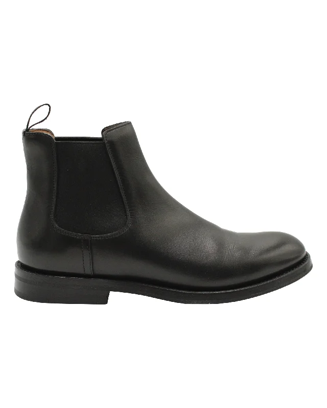 Church's Monmouth WG Chelsea Boots in Black Calfskin Leather Tech - Inspired Sneaker Look Church's Monmouth WG Chelsea Boots in Black Calfskin Leather Tech - Inspired Sneaker Look