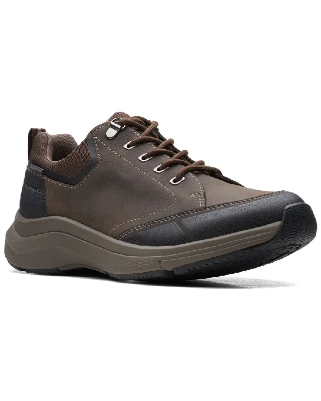 Clarks Wave2.0 Vibe Leather Oxford Single - Buckle Monk Look  