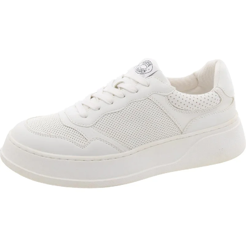 Daley Womens Leather Lace-Up Casual And Fashion Sneakers Moccasin Soft - Sole Style  