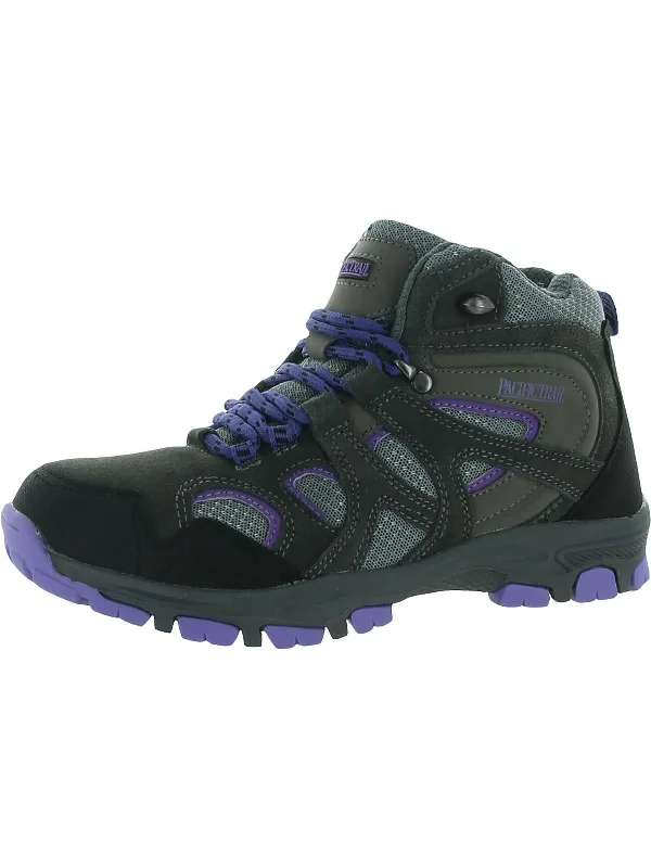 Diller Jr Girls Leather Fitness Hiking, Trail Shoes Monochromatic Shoe Look  