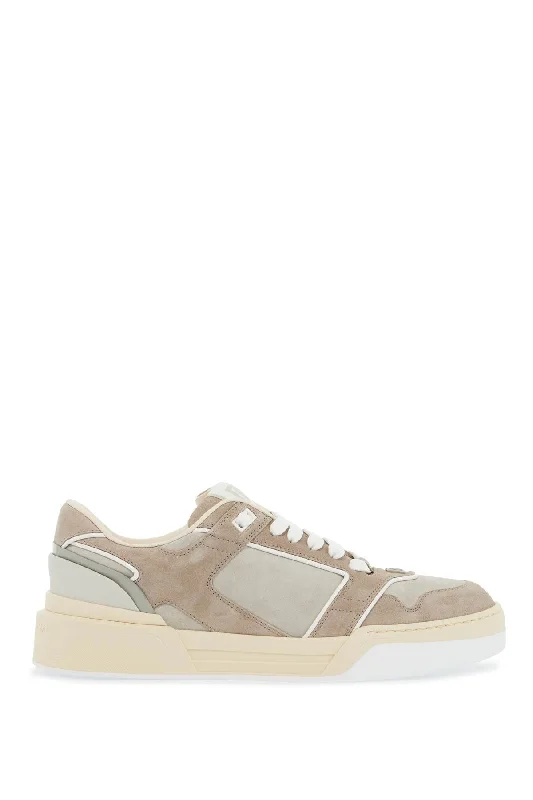 Dolce & Gabbana New Suede Roma Sneakers For Men And Suede Desert Boot 