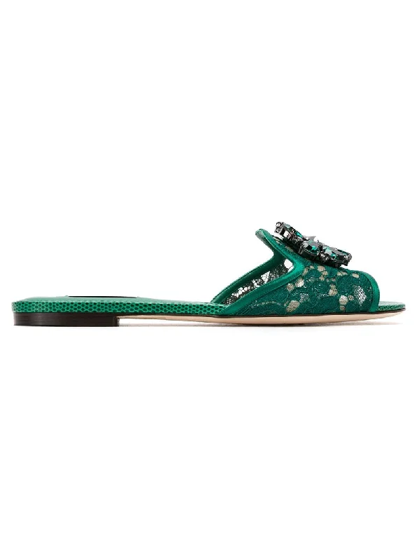 Dolce & Gabbana Women's Sandals Art Deco - Inspired Shoe Look  