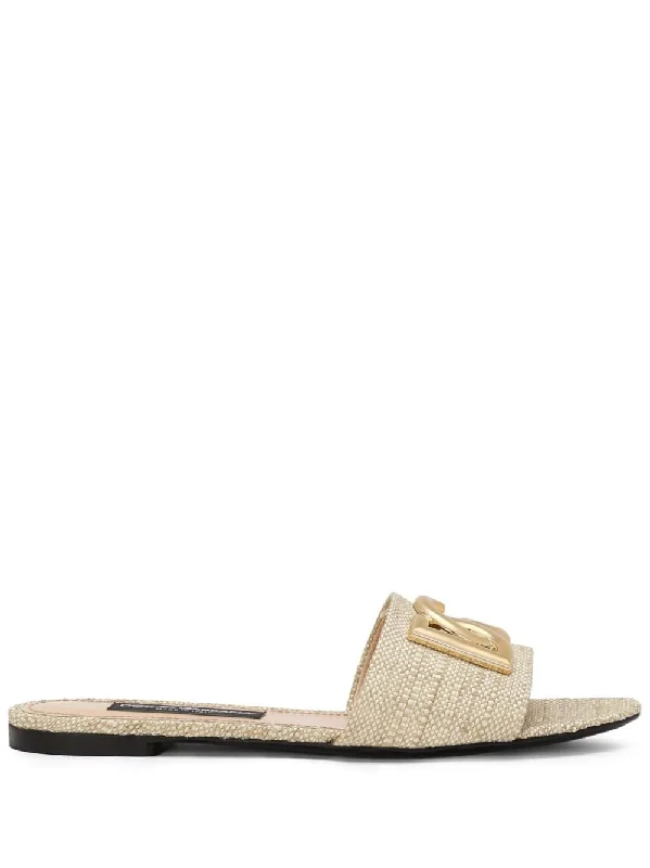 Dolce & Gabbana Women's Sandals Moccasin Soft - Sole Style  