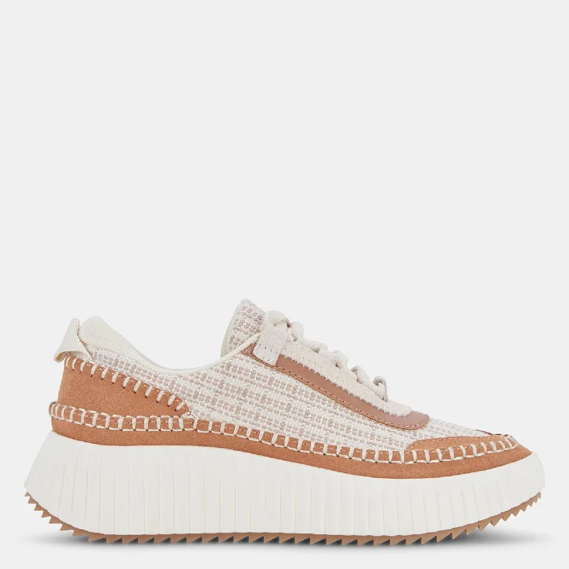 DOLEN SNEAKERS BROWN MULTI WOVEN Ivy League Loafer Look 