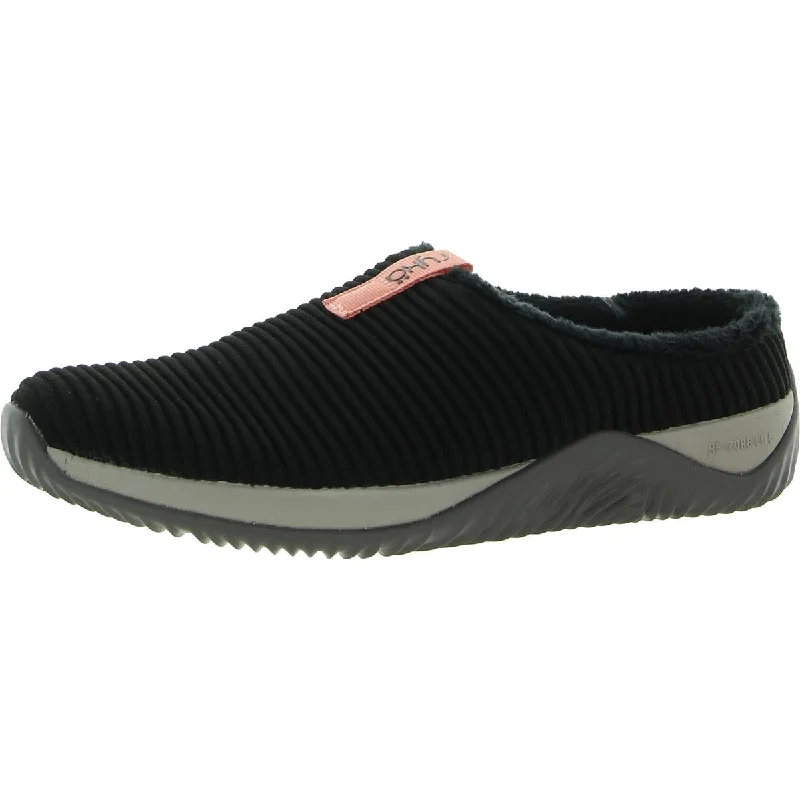 Echo Mule 2 Womens Lifestyle Faux Fur Trim Slip-On Sneakers Business Monk Strap Style Echo Mule 2 Womens Lifestyle Faux Fur Trim Slip-On Sneakers Business Monk Strap Style
