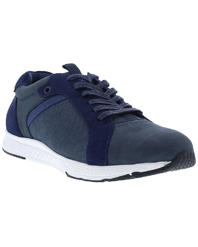English Laundry Lotus Suede Sneaker Distressed Leather Shoe Style  