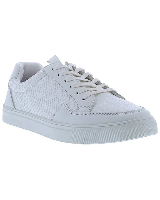 English Laundry Rey Leather Sneaker Patchwork Shoe Aesthetic  