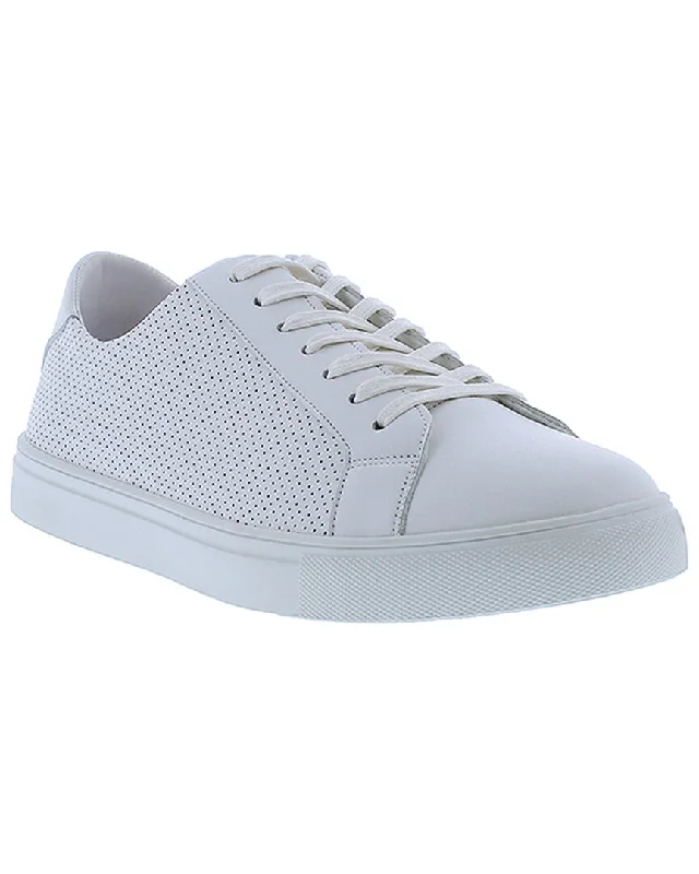 English Laundry Steve Leather Sneaker Monochromatic Shoe Look  