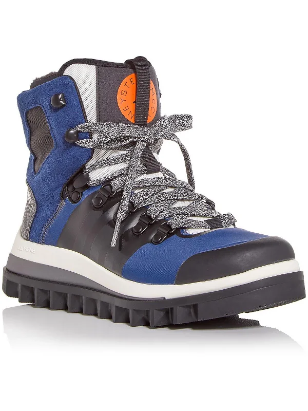 Eulampis  Womens Cold Weather Booties Winter & Snow Boots Chunky Platform Sneaker Style  