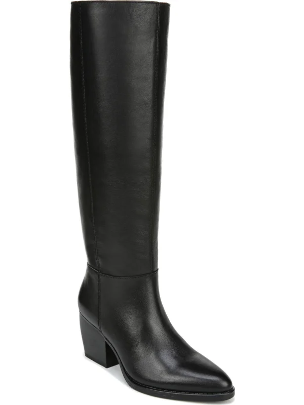 black leather