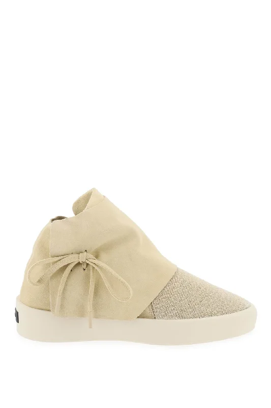 Fear Of God Mid-Top Suede And Bead Sneakers. Vintage Oxford Appeal 