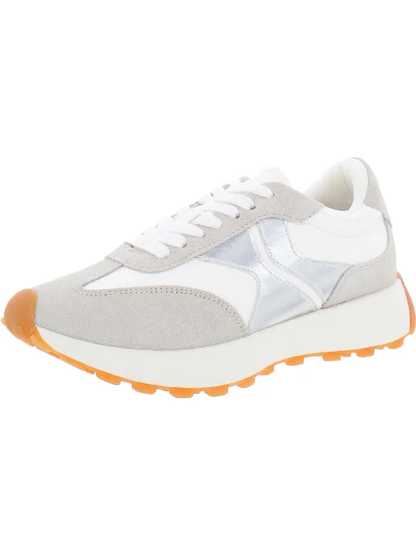 Finish Womens Suede Lifestyle Casual and Fashion Sneakers Casual Loafer Style          