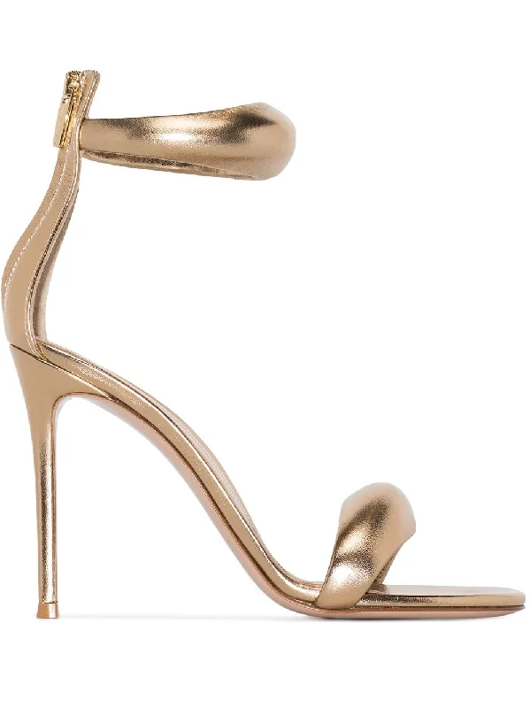 Gianvito Rossi Women's Sandals en Combat - Inspired Military Boot Look  