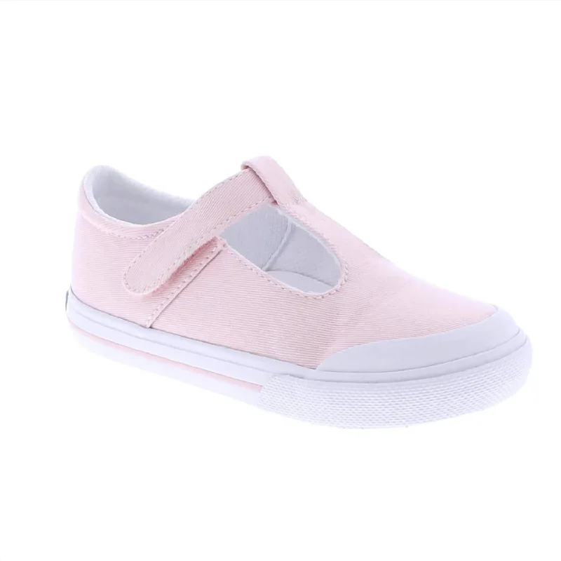 Girl's Drew Sneakers In Rose Slide Sandal Beach Style  