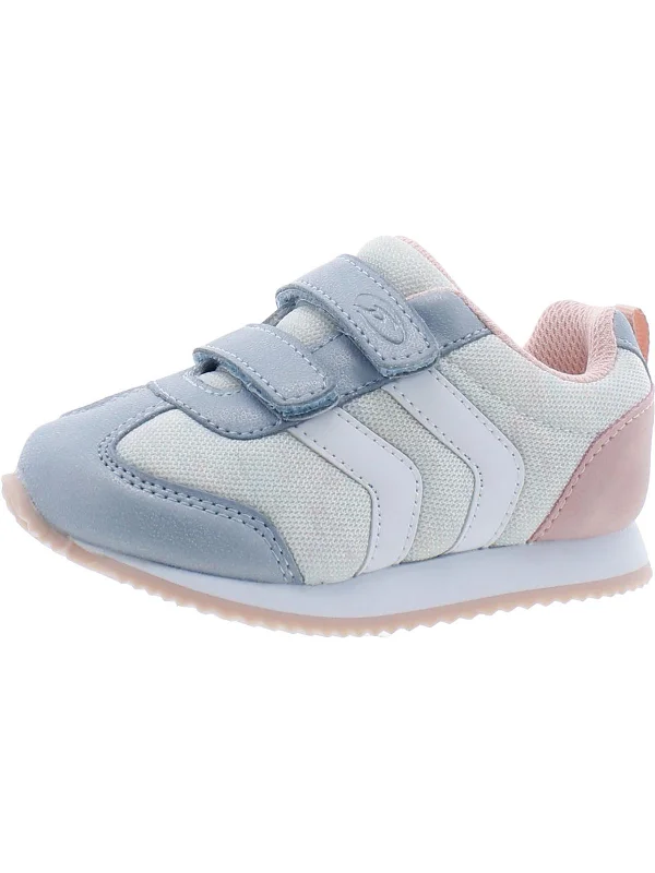 Girls Toddler Pull On Athletic Open - Lacing Derby Look  