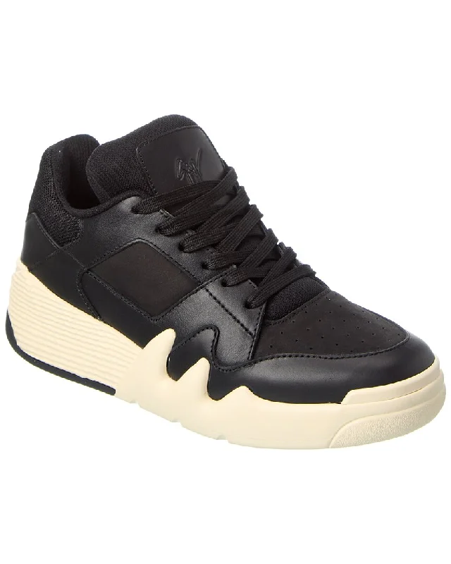 Giuseppe Zanotti Talon Leather Sneaker Patchwork Shoe Aesthetic  