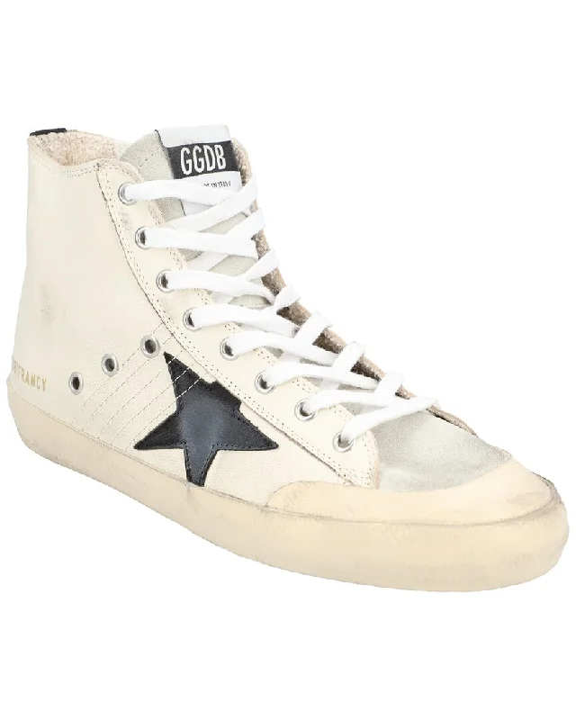 Golden Goose Francy Leather Sneaker Comfortable Derby Style  