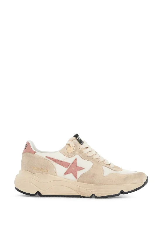 Golden Goose Nylon And Suede Running Sneakers With Durable Sole Waterproof Hiking Boot Design  