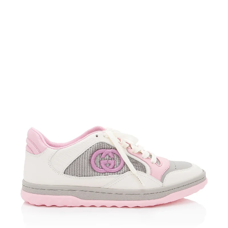 Gucci Leather Mac80 Sneakers Single - Buckle Monk Look  