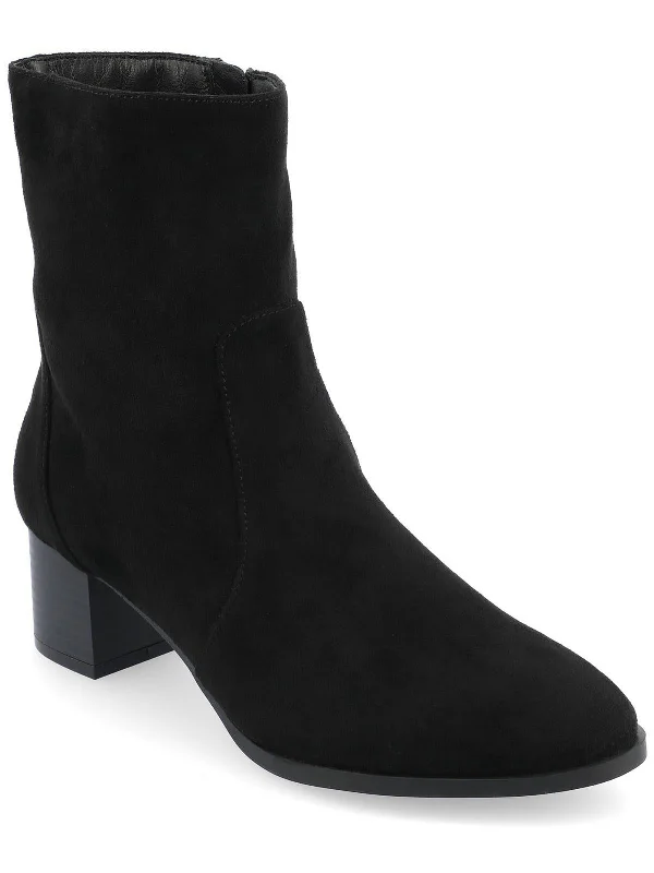 Hayven Womens Block Heel Dressy Ankle Boots Hip - Hop Sneaker Style  