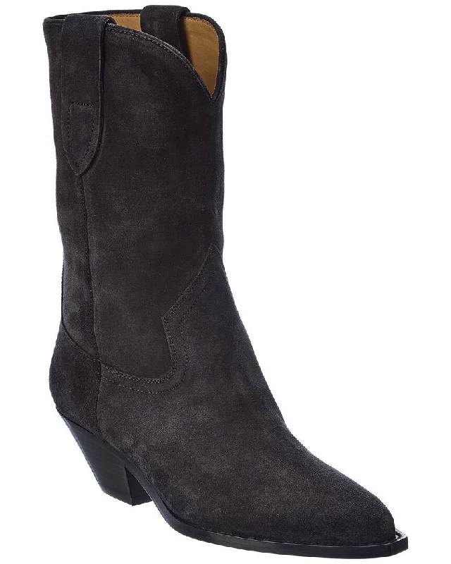 Isabel Marant Dahope Suede Cowboy Boot Wingtip Oxford Design 