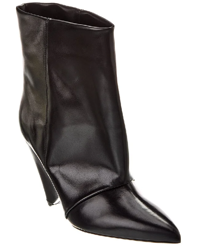 Isabel Marant Meela Leather Boot Performance Running Sneaker Look  