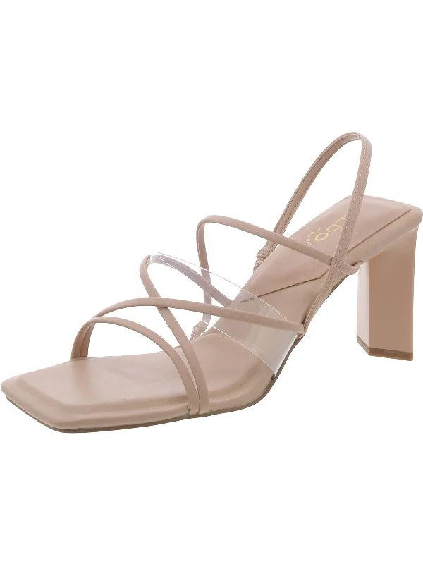 JENNIFER Womens Faux Leather Strappy Slingback Sandals Vintage Oxford Appeal 