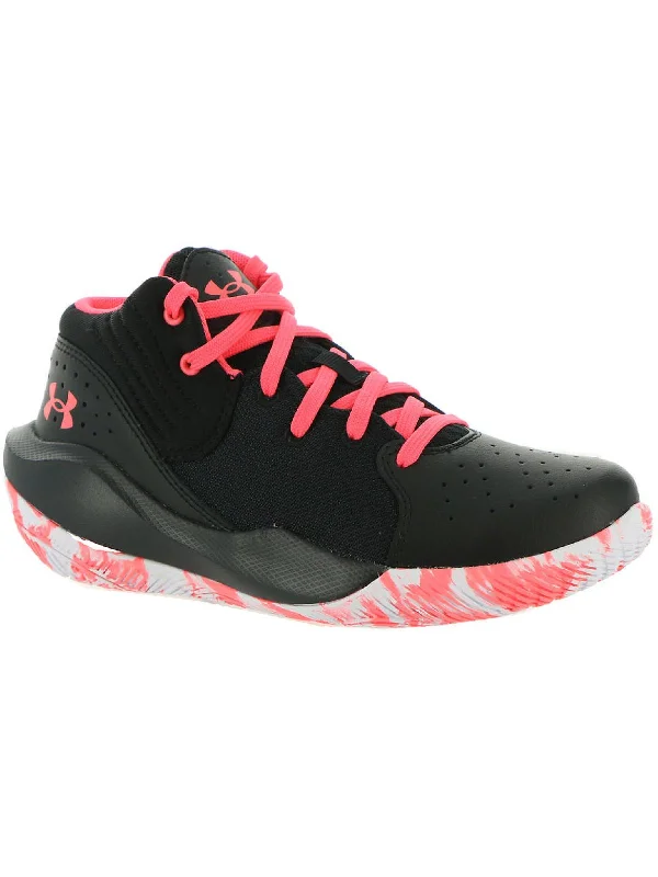 Jet 21 Girls Basketball Lace Up Athletic and Training Shoes Performance Running Sneaker Look Jet 21 Girls Basketball Lace Up Athletic and Training Shoes Performance Running Sneaker Look