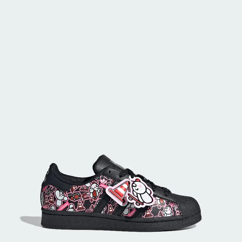 Kids' adidas adidas Originals x James Jarvis Superstar Shoes Kids Chunky Platform Sneaker Style Kids' adidas adidas Originals x James Jarvis Superstar Shoes Kids Chunky Platform Sneaker Style