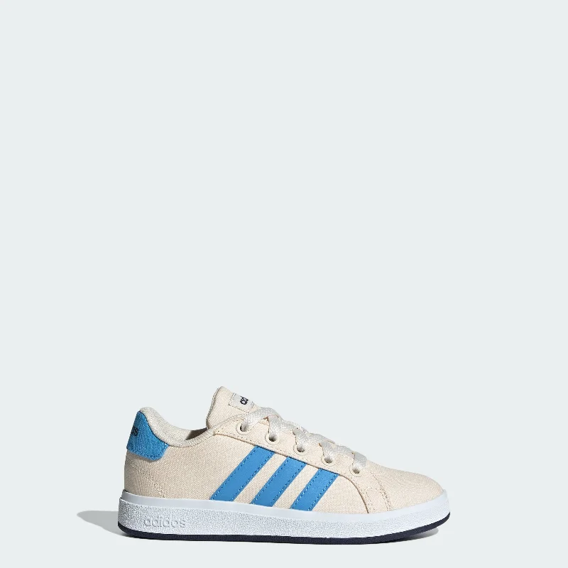 Kids' adidas Grand Court 2.0 Shoes Kids Combat - Inspired Military Boot Look  