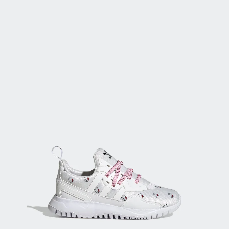 Kids' adidas Hello Kitty Originals Flex Shoes Memory - Foam Slipper Look  