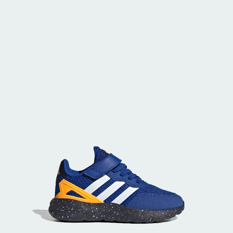 Kids' adidas Nebzed Elastic Lace Top Strap Shoes Elastic - Sided Chelsea Look  