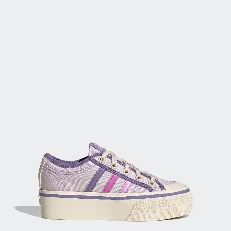 Kids' adidas Nizza Platform Shoes Tassel Driving Shoe Look 