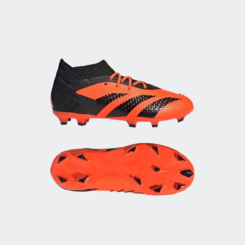 Kids' adidas Predator Accuracy.1 Firm Ground Soccer Cleats Leather Driving Shoe Style Kids' adidas Predator Accuracy.1 Firm Ground Soccer Cleats Leather Driving Shoe Style