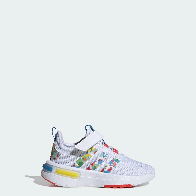 Kids' adidas RACER TR23 EL K Blue Coast Loafer Aesthetic 