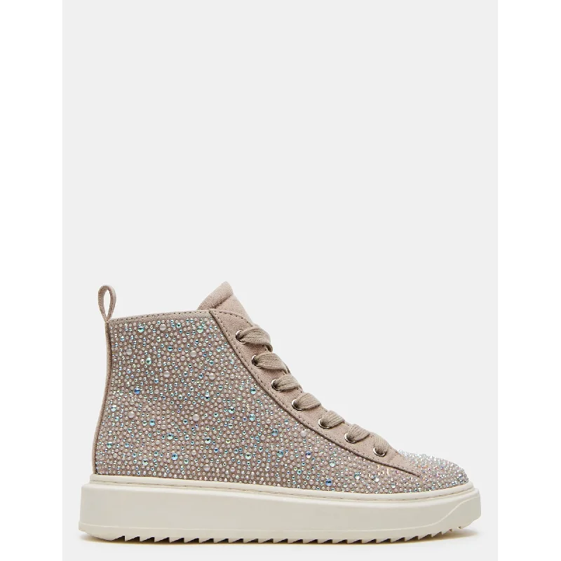 KIDS' CARLYY TAUPE Striped Shoe Style  