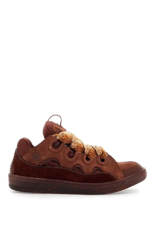 Lanvin Curb Sneakers Rubber - Sole Plimsoll Look  