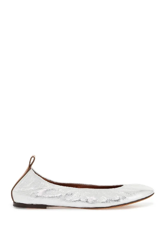 Lanvin Laminate Ballet Beaded Moccasin Design 
