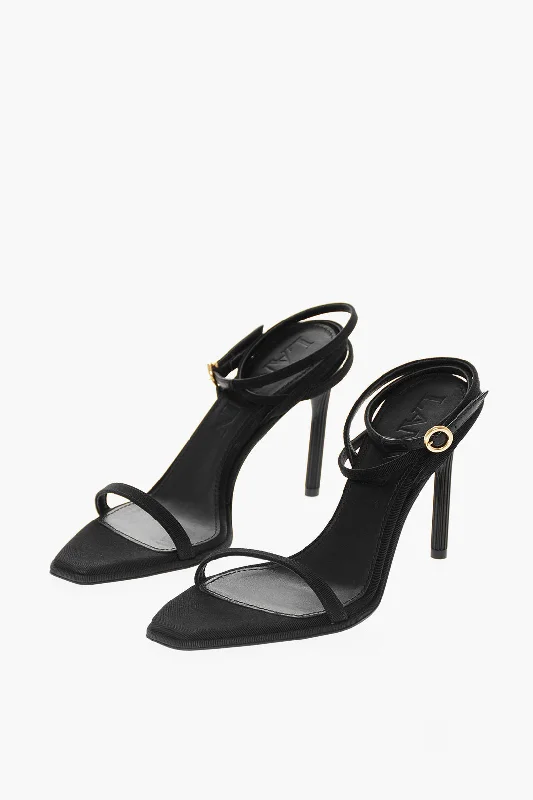 Lanvin Sandals With Ankle Strap Heel 10 Cm Lightweight Tennis Sneaker Look  