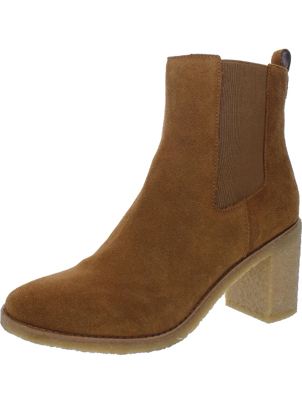 Marianna Womens Suede Chelsea Boots Hip - Hop Sneaker Style  