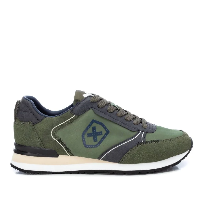 Men's Casual Sneakers By XTI Striped Shoe Style  