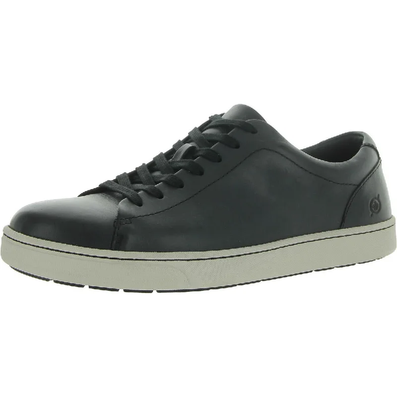 Mens Leather Low-Top Casual And Fashion Sneakers Wingtip Oxford Design 